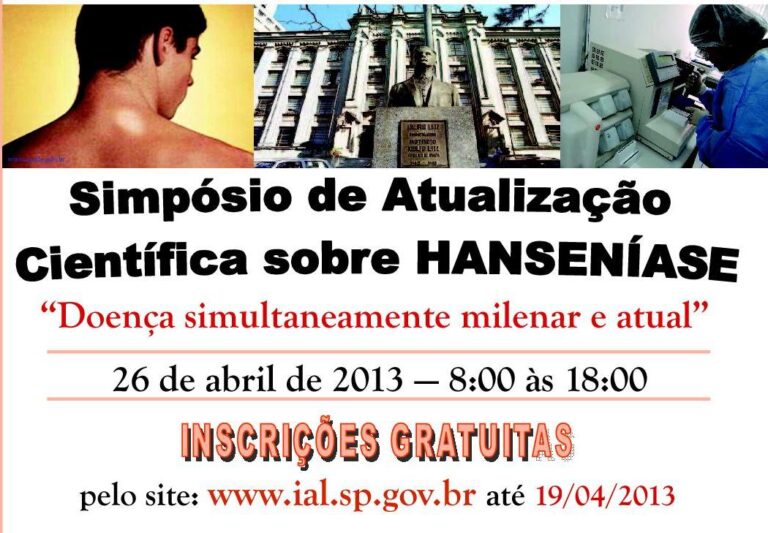 Simpósio de atualização científica sobre hanseníase