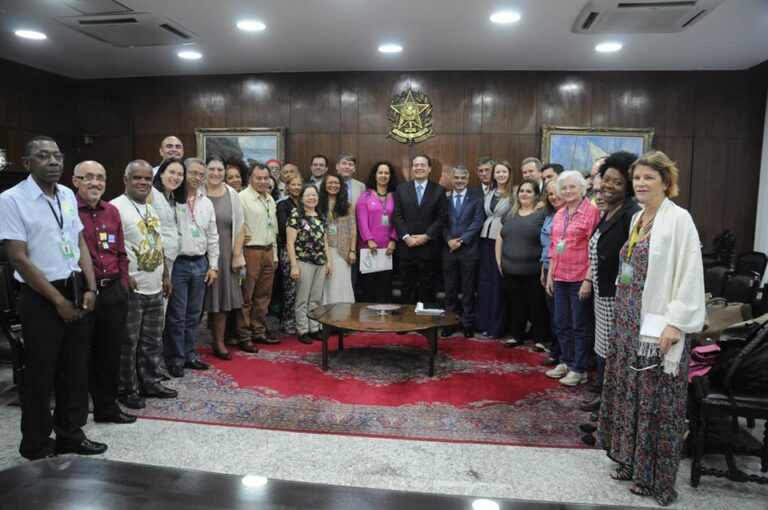 Morhan participa de Agenda Positiva com autoridades em Brasília na defesa do Controle Social.