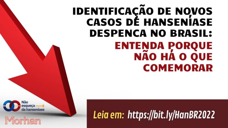 Identificação de novos casos de hanseníase despenca no Brasil: entenda porque não há o que comemorar