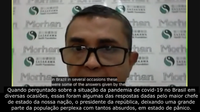 Morhan expõe irresponsabilidade do governo Bolsonaro com a pandemia em evento associado à Convenção sobre os Direitos da Pessoa com Deficiência da ONU