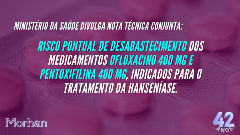 Ministério da Saúde divulga nota técnica conjunta sobre risco pontual de desabastecimento dos medicamentos