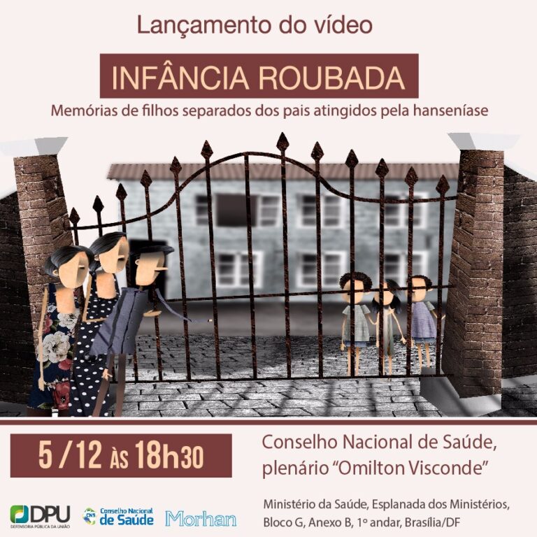 Infância Roubada – Vídeo com memórias de filhos separados de pais que tiveram hanseníase será lançado em Brasília