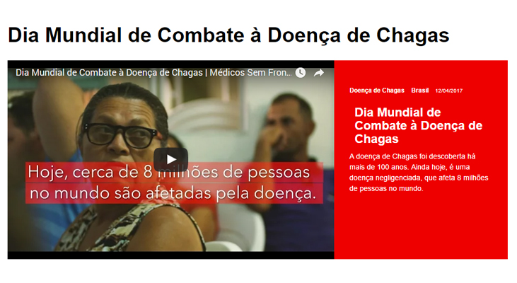 Dia Mundial do Combate à Doença de Chagas