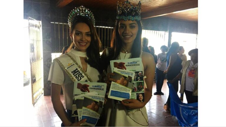 Parceria com o Morhan leva Miss Mundo a atuar no enfrentamento da hanseníase no Pará