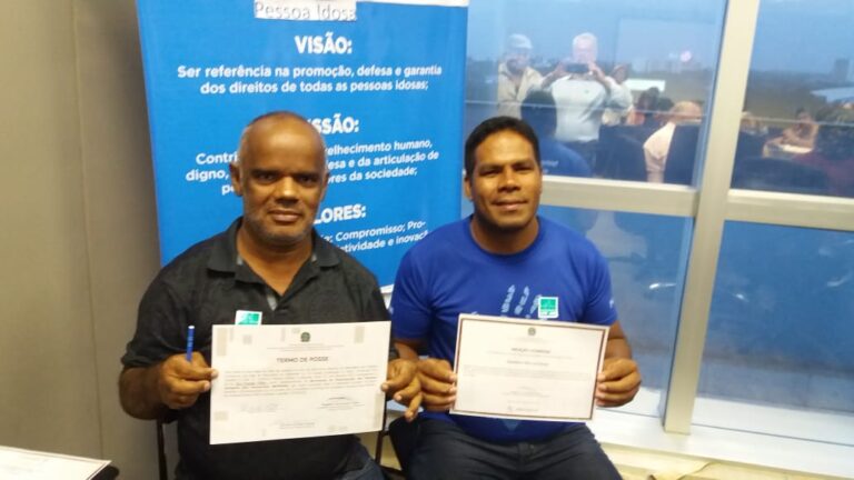 Voluntários do Morhan tomam posse no Conselho Nacional dos Direitos da Pessoa Idosa